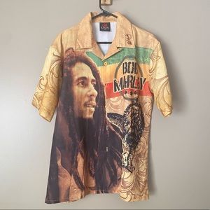 Bob Marley Hawaiian Shirt - Size S